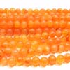 This listing is for the 2 strands of Carnelian Smooth Round in size of 8 mm approx,,Length: 14 inch
